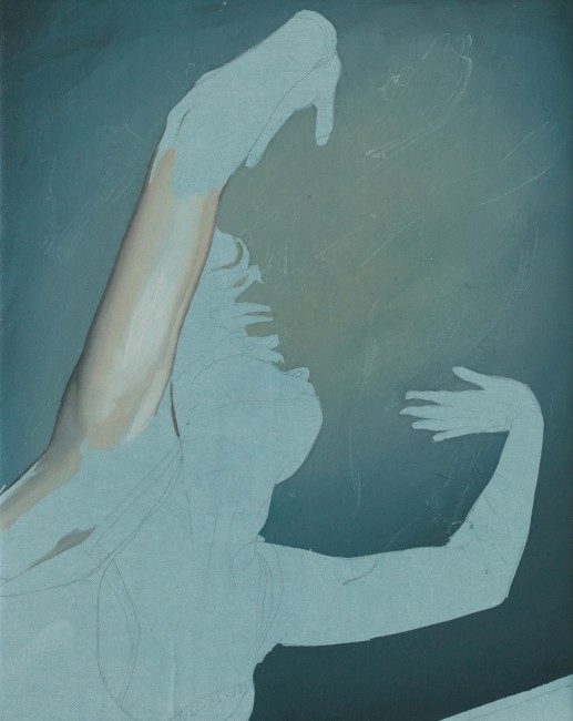Luca Reffo, The Passage, 2014, olio su tela, 24x30 cm