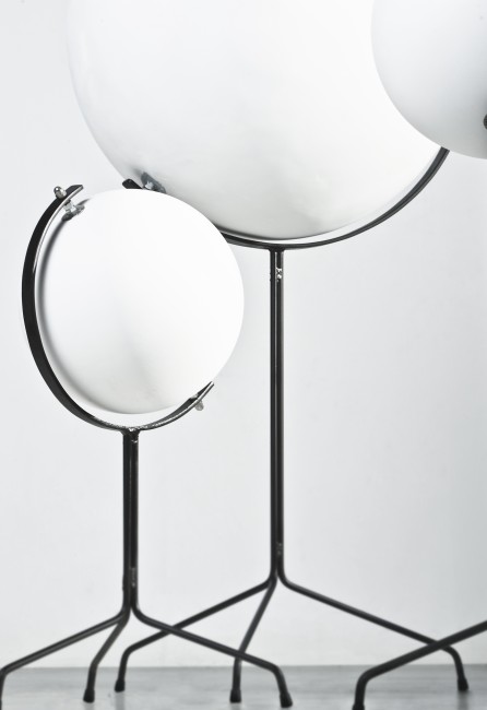 Federico Lanaro, Form, 2014, fiberglass, steel, 60x60x130 cm each