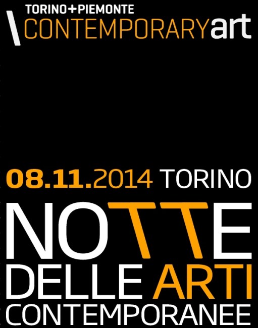 Notte delle Arti Contemporanee, Torino (particolare della locandina)