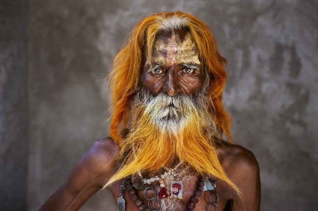 Steve McCurry, Un uomo anziano della tribù Rabari, Rajasthan, 2010 © Steve McCurry
