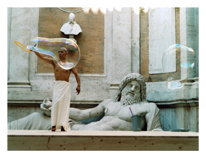 Zhang Huan, My Rome (Hang Bubble), 2005