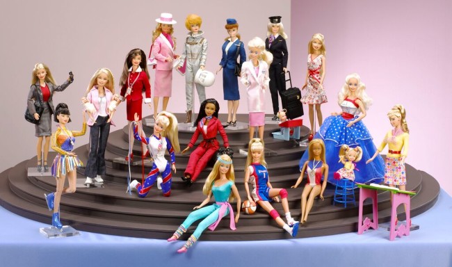 Barbie e le sue innumerevoli carriere, oltre 156 a partiredal 1959©Mattel Inc