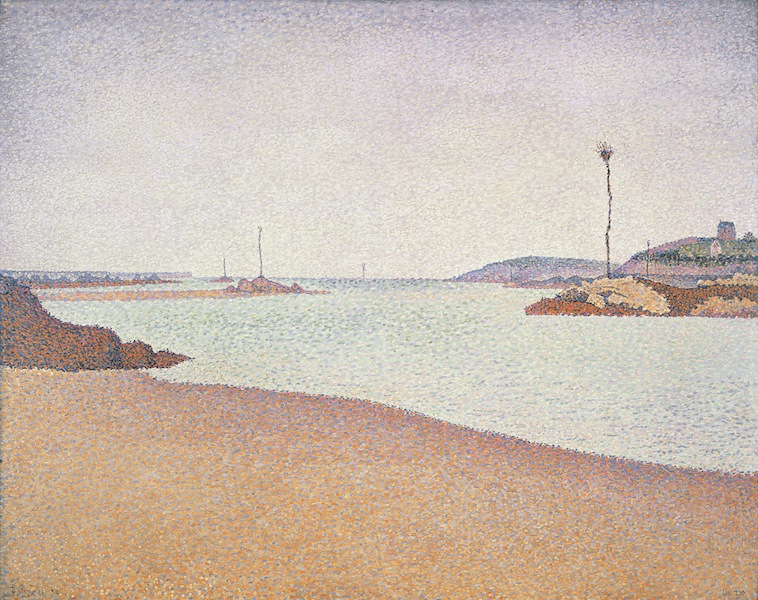 Paul Signac, Saint-Briac. Les balises. Opus 210, 1890, olio su tela, 65x81 cm, Collezione privata, Fotografia: Maurice Aeschimann