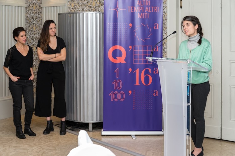 Premiazione Quadriennale 16, Rossella Biscotti, Adelita Husni-Bet, Alek. O Foto OKNOstudio