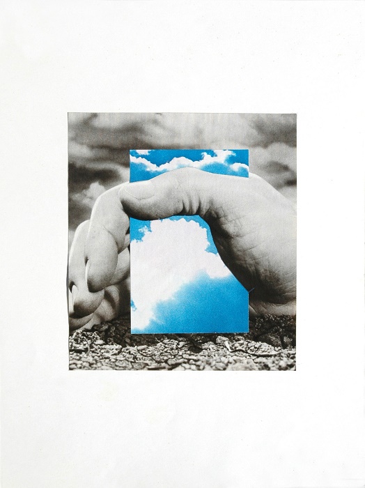 "Senza titolo", 1976 Collage su carta 32,7 x 24,6 cm Collezione privata, Ascoli Piceno © Giulio Paolini Foto courtesy Fondazione Giulio e Anna Paolini, Torino