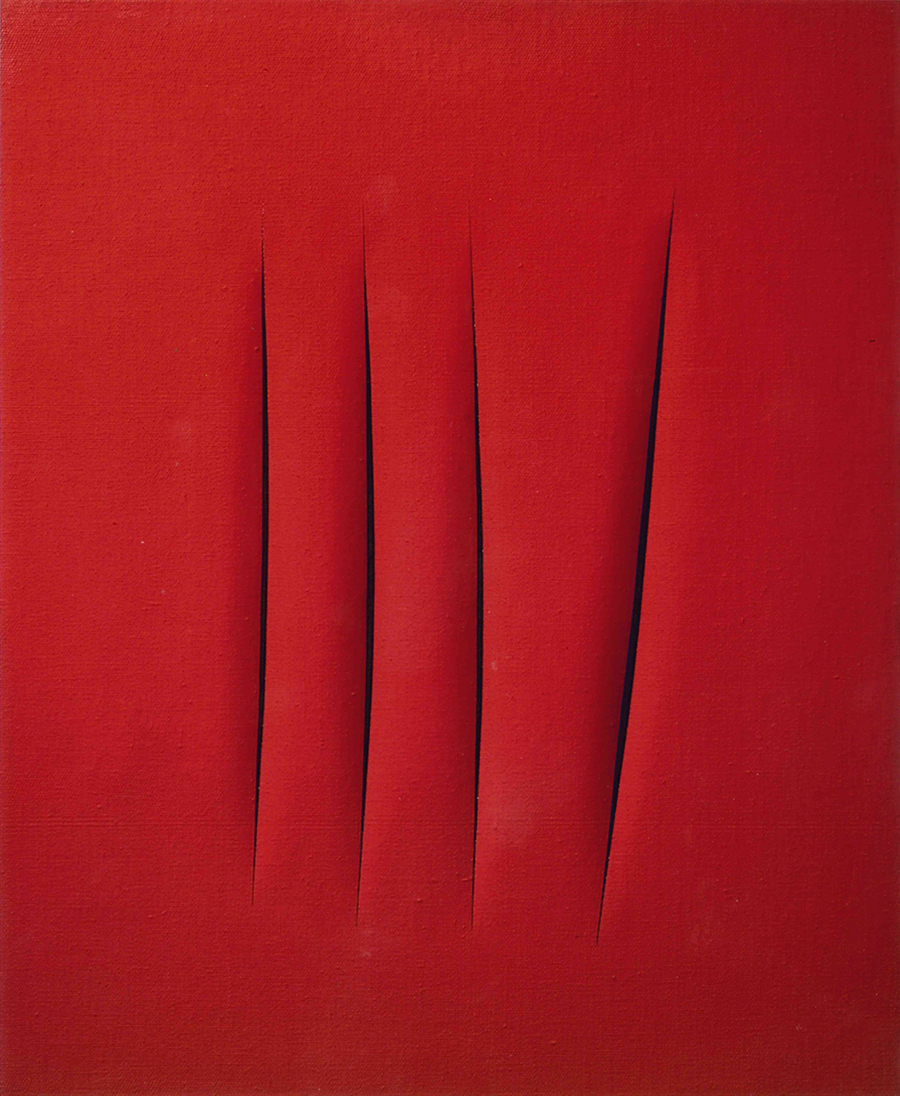 LUCIO FONTANA. La sua ombra lunga, quelle tracce non