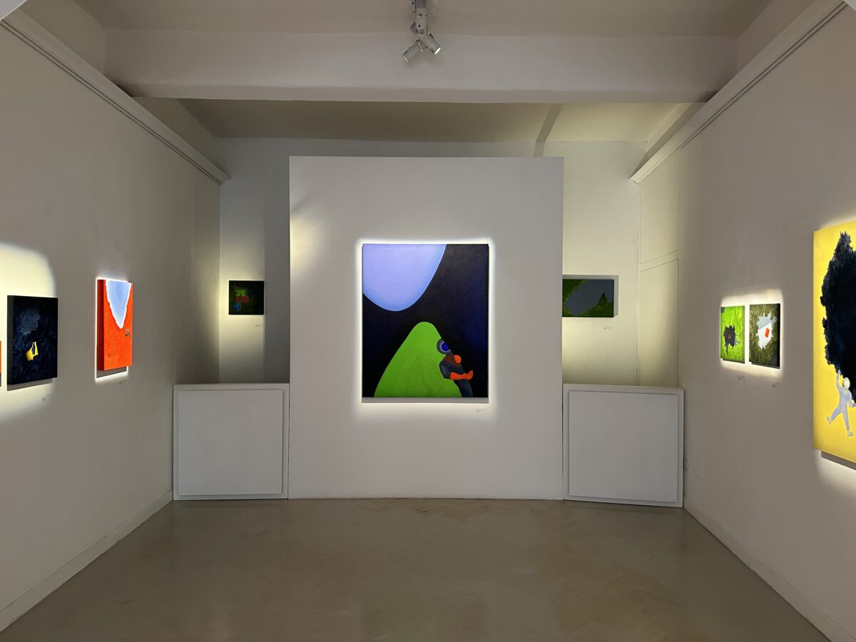 Installation view, solo exhibition “Nessuno è nessuno”, courtesy of the Gallery
